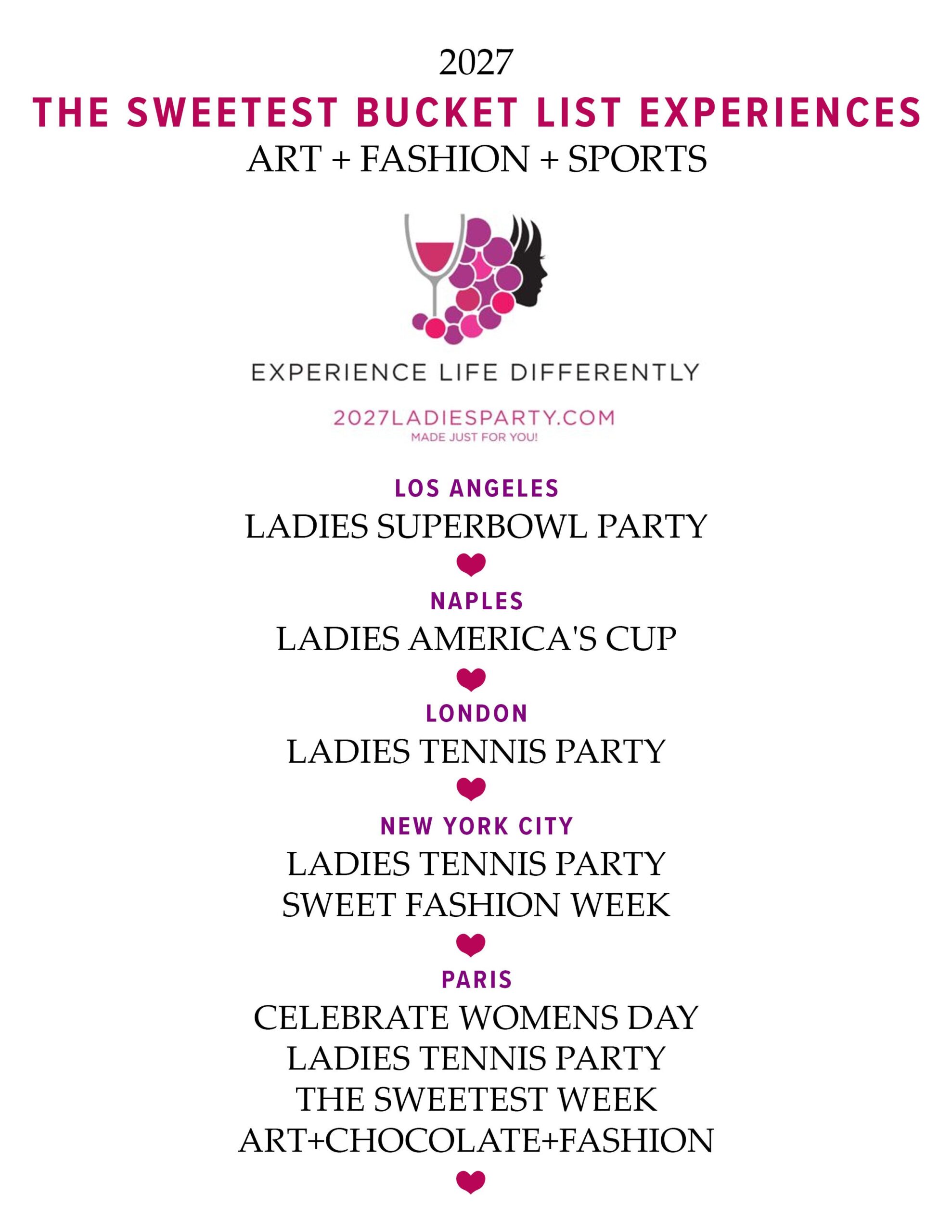 Recruiting for Good Rewarding The Sweetest Bucket List Experiences to Party for Good